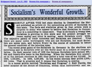 socialism21jun1901 Bridgeport Herald